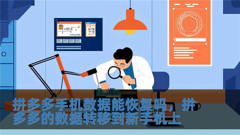 拼多多手機數據能恢復嗎，拼多多的數據轉移到新手機上