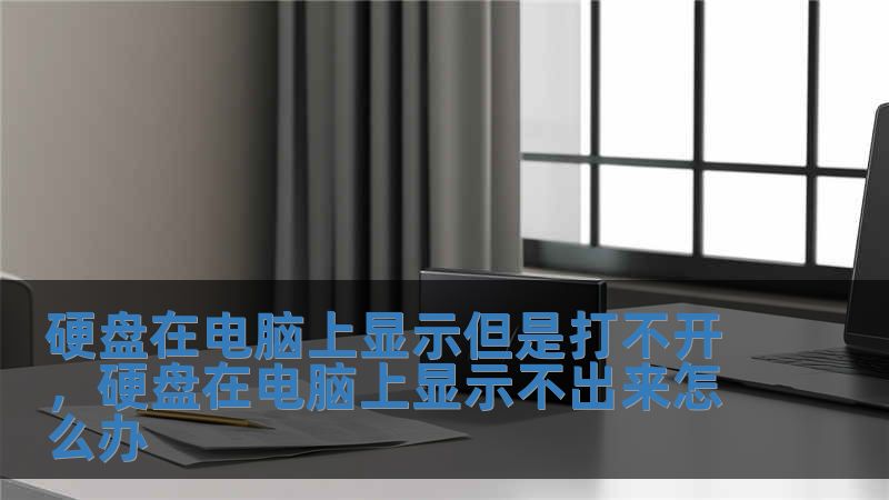 硬盤在電腦上顯示但是打不開，硬盤在電腦上顯示不出來怎么辦