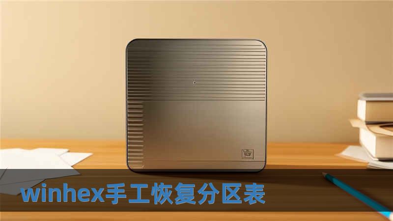 winhex手工恢復(fù)分區(qū)表