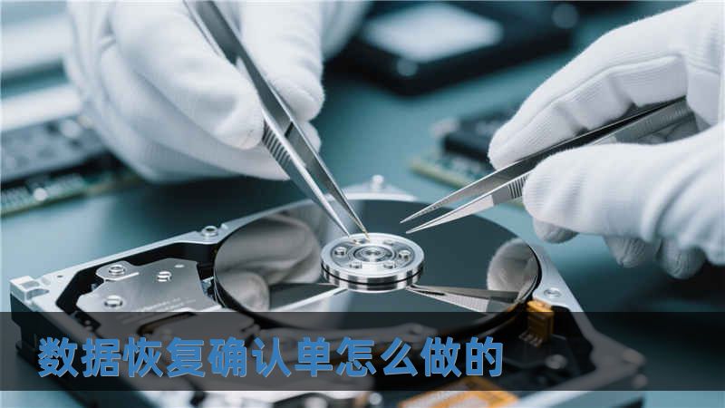 數(shù)據(jù)恢復(fù)確認(rèn)單怎么做的