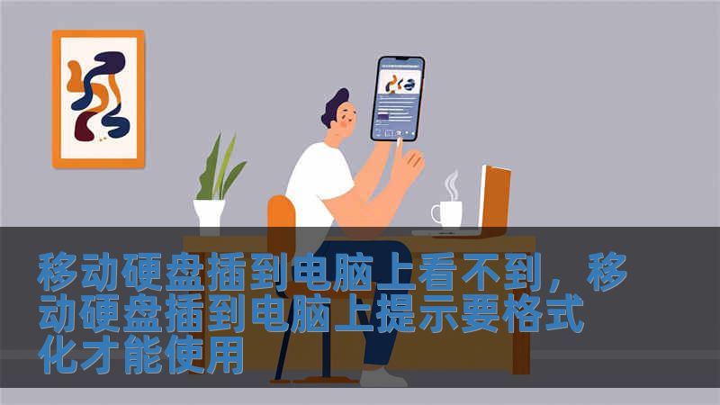 移動硬盤插到電腦上看不到，移動硬盤插到電腦上提示要格式化才能使用