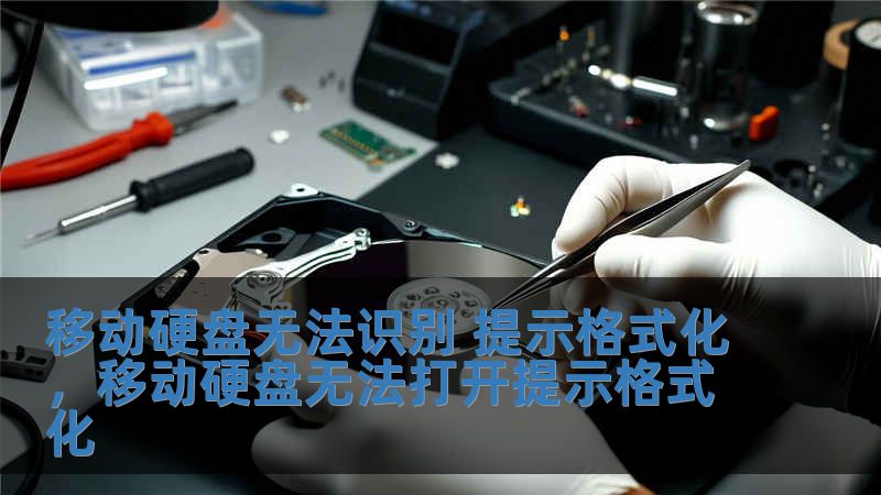 移動硬盤無法識別 提示格式化，移動硬盤無法打開提示格式化