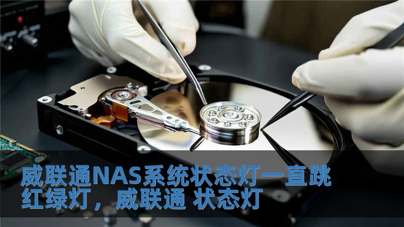 威聯通NAS系統狀態燈一直跳紅綠燈，威聯通 狀態燈
