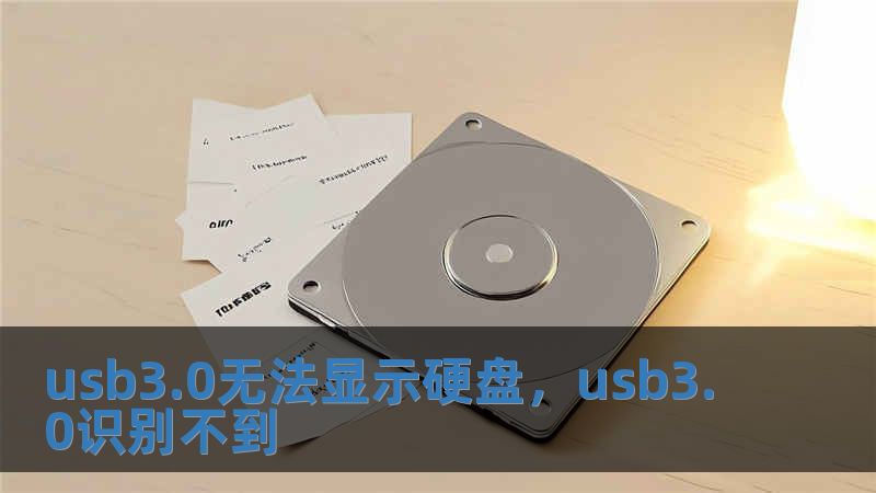 usb3.0無法顯示硬盤，usb3.0識別不到