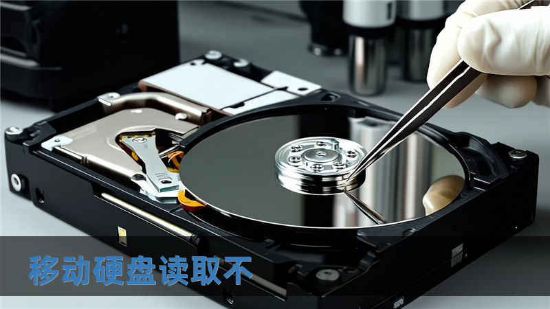 移動硬盤讀取不
