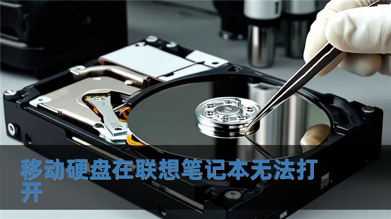 移動硬盤在聯想筆記本無法打開