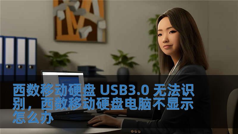西數移動硬盤 USB3.0 無法識別，西數移動硬盤電腦不顯示怎么辦