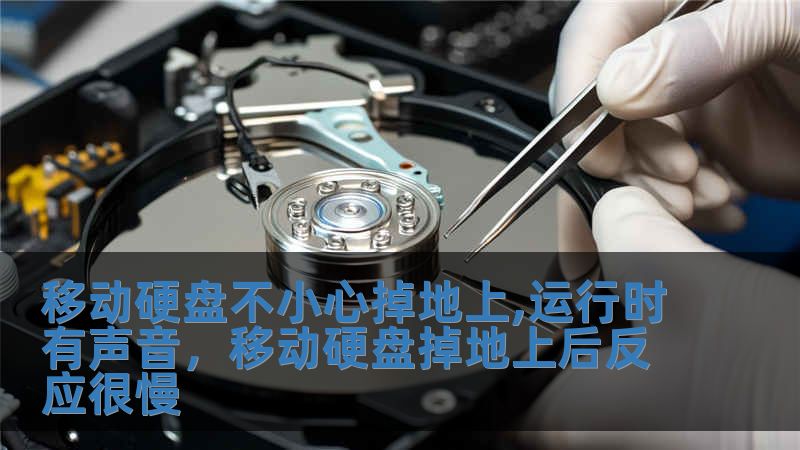 移動硬盤不小心掉地上,運行時有聲音，移動硬盤掉地上后反應很慢