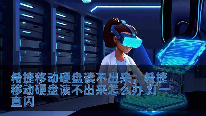 希捷移動硬盤讀不出來，希捷移動硬盤讀不出來怎么辦 燈一直閃