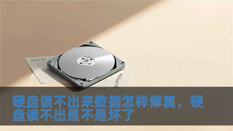 硬盤讀不出來數據怎樣修復，硬盤讀不出是不是壞了
