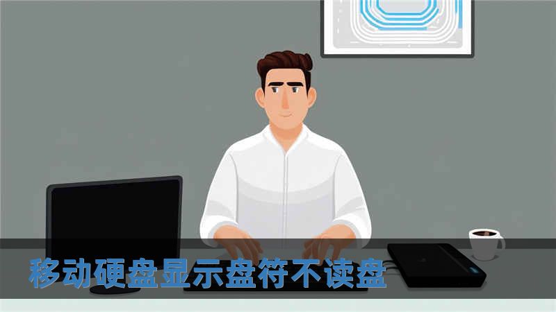 移動硬盤顯示盤符不讀盤