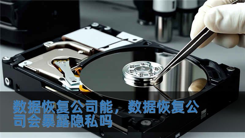 數據恢復公司能，數據恢復公司會暴露隱私嗎