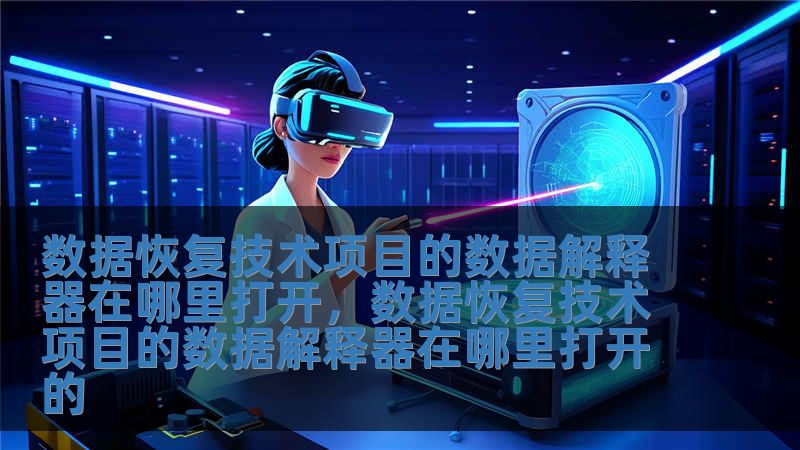數據恢復技術項目的數據解釋器在哪里打開，數據恢復技術項目的數據解釋器在哪里打開的