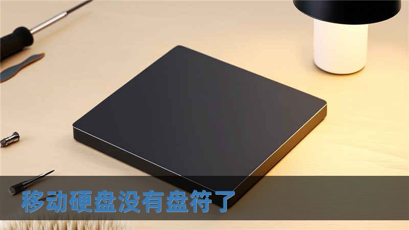 移動硬盤沒有盤符了