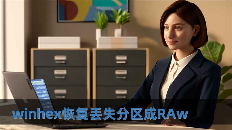 winhex恢復(fù)丟失分區(qū)成RAw