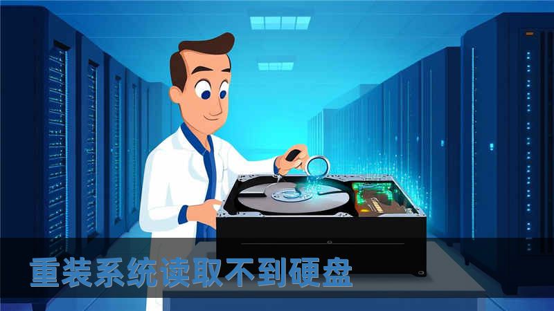重裝系統讀取不到硬盤