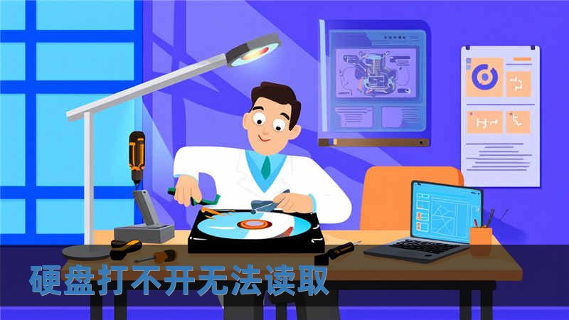 硬盤打不開無法讀取