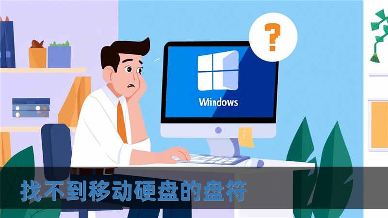 找不到移動硬盤的盤符
