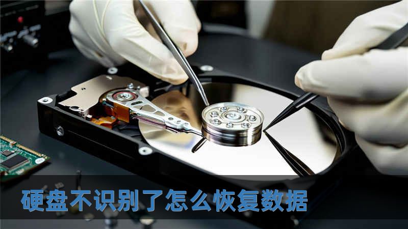 硬盤不識別了怎么恢復數據