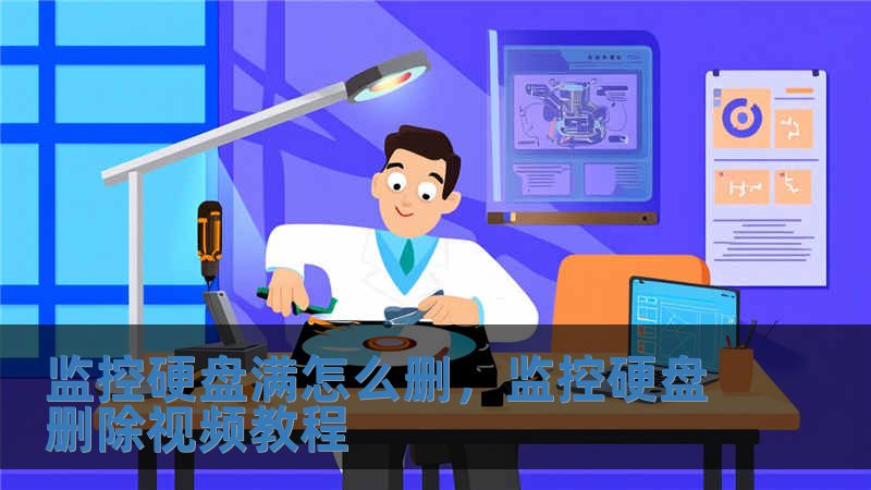 監控硬盤滿怎么刪，監控硬盤刪除視頻教程