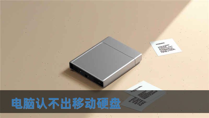 電腦認不出移動硬盤