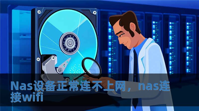 Nas設備正常連不上網，nas連接wifi