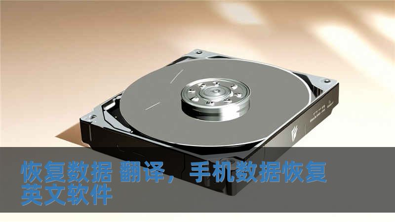 恢復數據 翻譯，手機數據恢復英文軟件