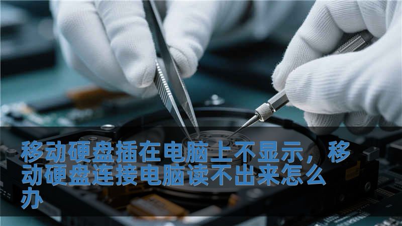 移動硬盤插在電腦上不顯示，移動硬盤連接電腦讀不出來怎么辦
