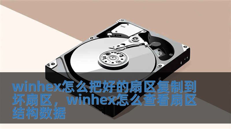 winhex怎么把好的扇區(qū)復(fù)制到壞扇區(qū)，winhex怎么查看扇區(qū)結(jié)構(gòu)數(shù)據(jù)
