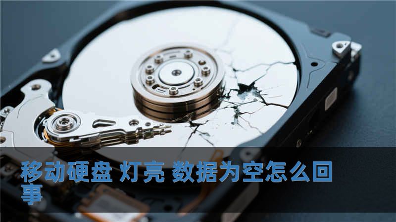 移動(dòng)硬盤 燈亮 數(shù)據(jù)為空怎么回事