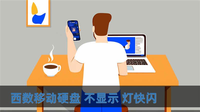 西數(shù)移動硬盤 不顯示 燈快閃