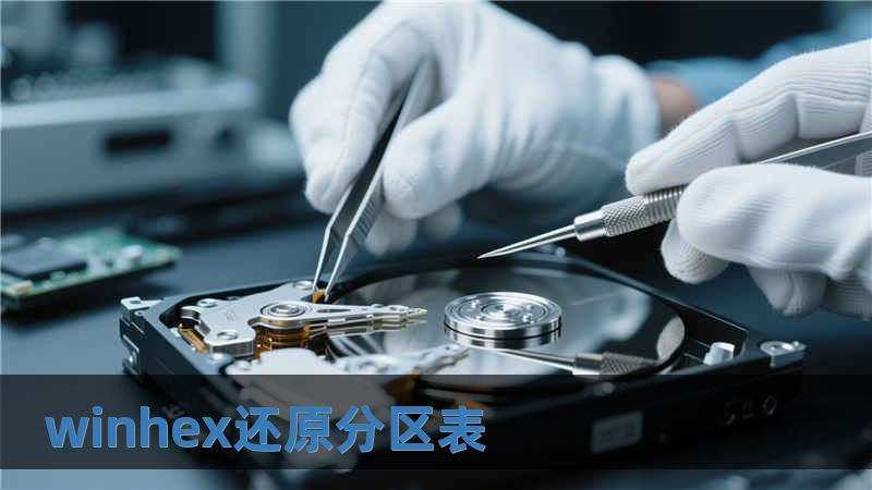 winhex還原分區表