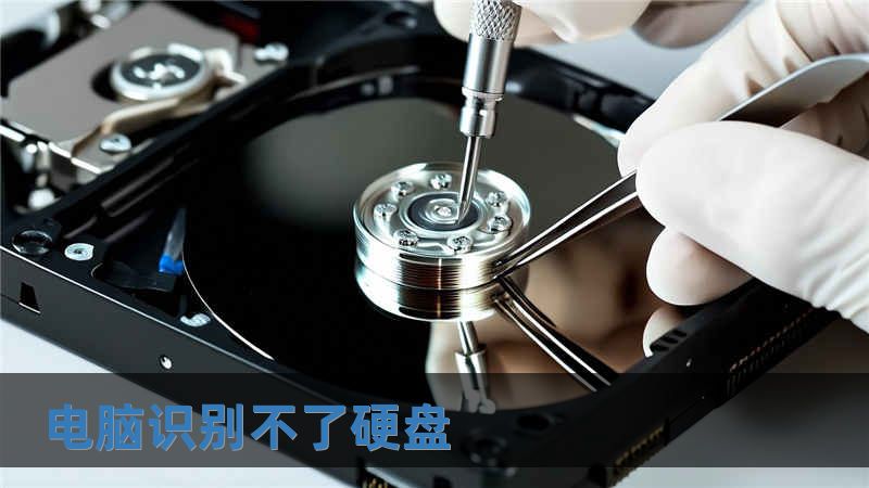 電腦識別不了硬盤