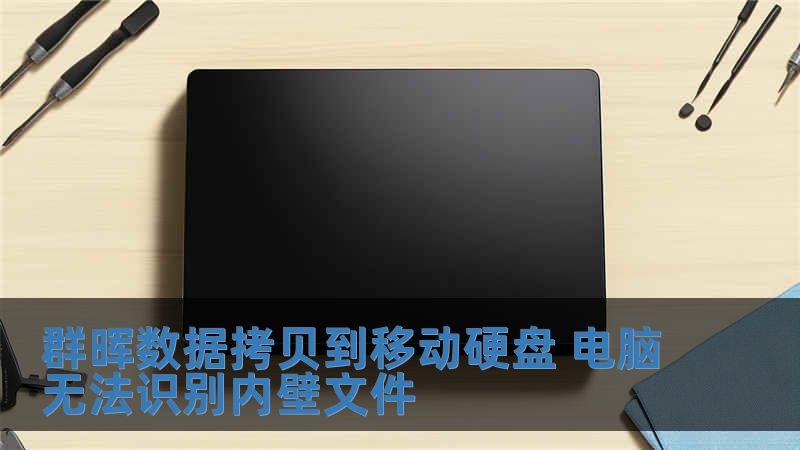 群暉數據拷貝到移動硬盤 電腦無法識別內壁文件