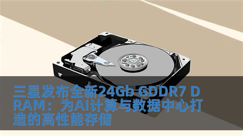三星發布全新24Gb GDDR7 DRAM：為AI計算與數據中心打造的高性能存儲