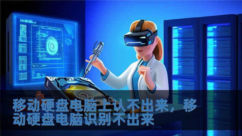移動硬盤電腦上認(rèn)不出來，移動硬盤電腦識別不出來
