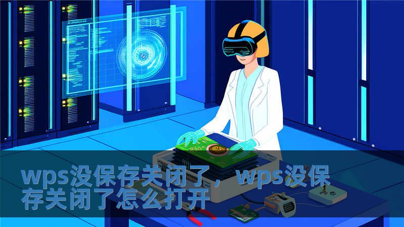 wps沒(méi)保存關(guān)閉了，wps沒(méi)保存關(guān)閉了怎么打開(kāi)