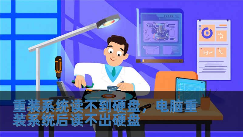 重裝系統(tǒng)讀不到硬盤，電腦重裝系統(tǒng)后讀不出硬盤
