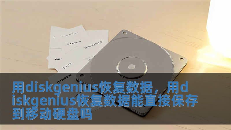 用diskgenius恢復數據，用diskgenius恢復數據能直接保存到移動硬盤嗎