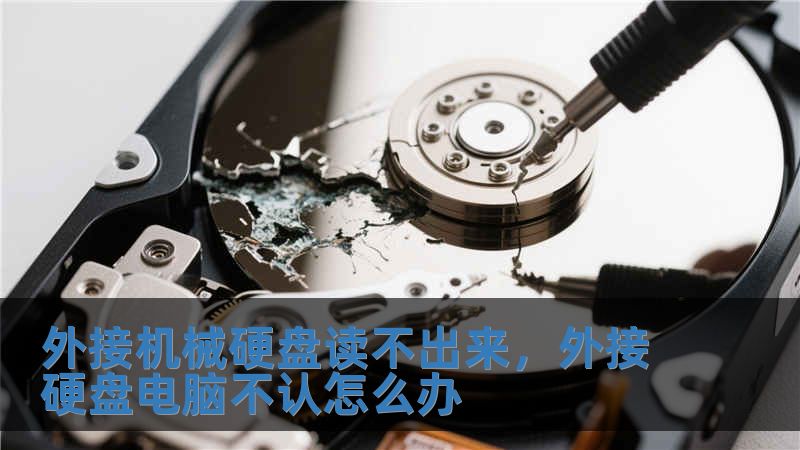 外接機械硬盤讀不出來，外接硬盤電腦不認怎么辦