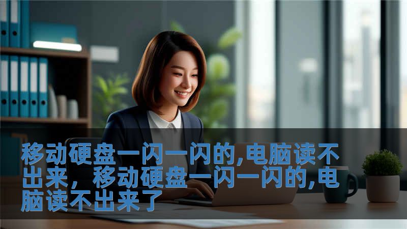 移動硬盤一閃一閃的,電腦讀不出來，移動硬盤一閃一閃的,電腦讀不出來了