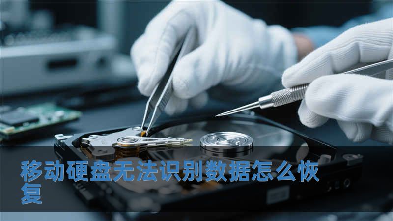 移動硬盤無法識別數據怎么恢復