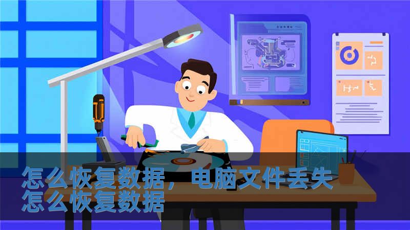 怎么恢復數據，電腦文件丟失怎么恢復數據