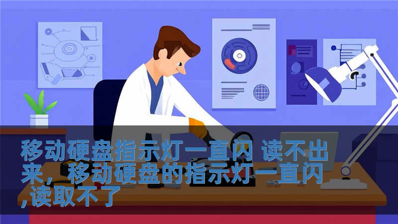 移動硬盤指示燈一直閃 讀不出來，移動硬盤的指示燈一直閃,讀取不了