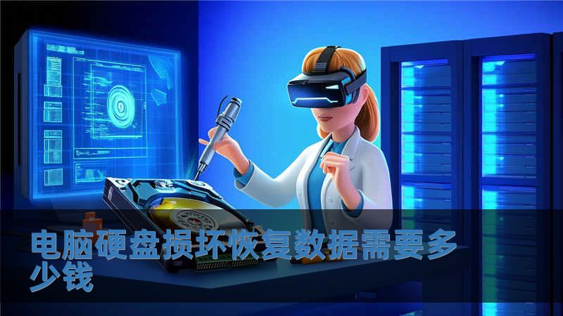 電腦硬盤損壞恢復數據需要多少錢