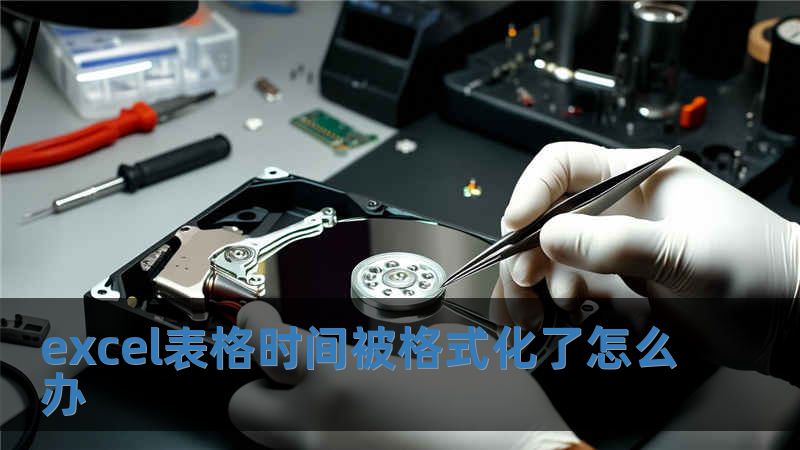 excel表格時(shí)間被格式化了怎么辦