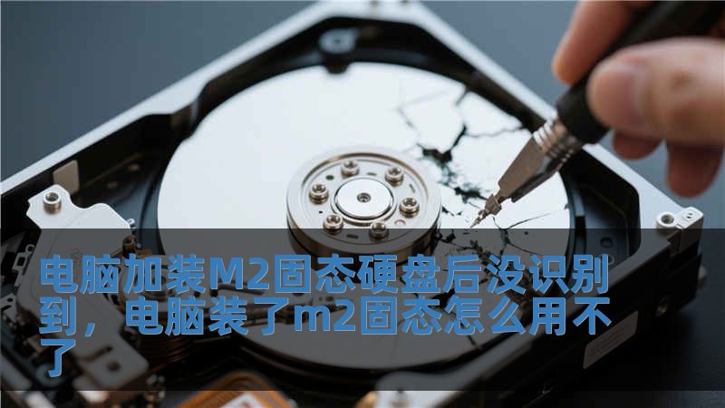 電腦加裝M2固態硬盤后沒識別到，電腦裝了m2固態怎么用不了