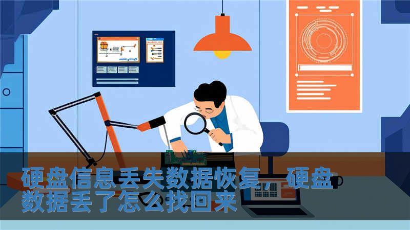硬盤信息丟失數據恢復，硬盤數據丟了怎么找回來