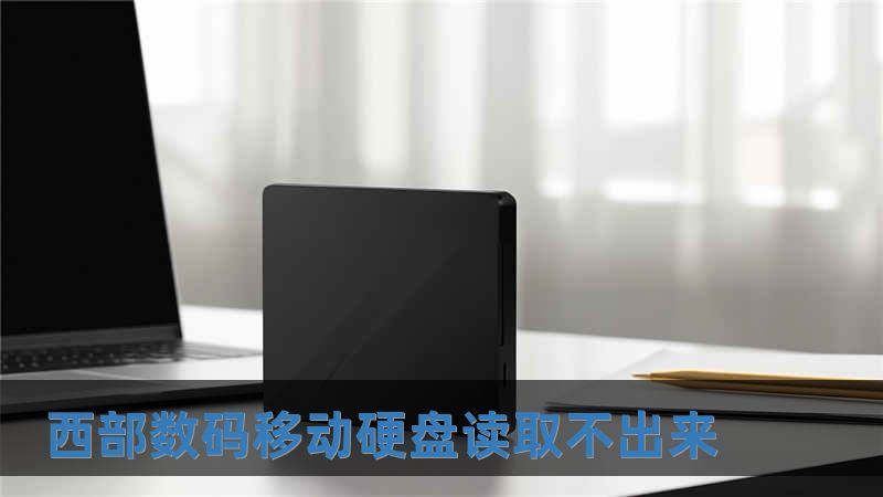 西部數碼移動硬盤讀取不出來