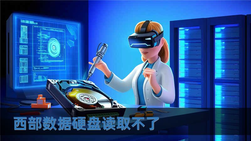 西部數據硬盤讀取不了